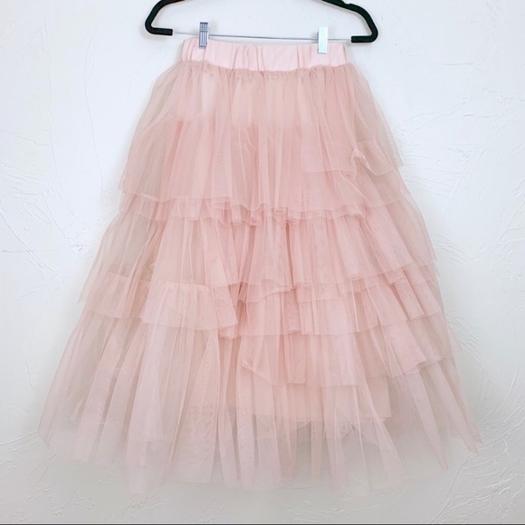 NWT ChicWish Love Me More Tulle Skirt XS/S - Picture 4 of 8